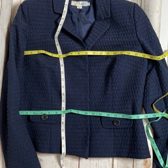 Boden Lombard Jacket | Navy | Size 8 - Picture 8 of 8